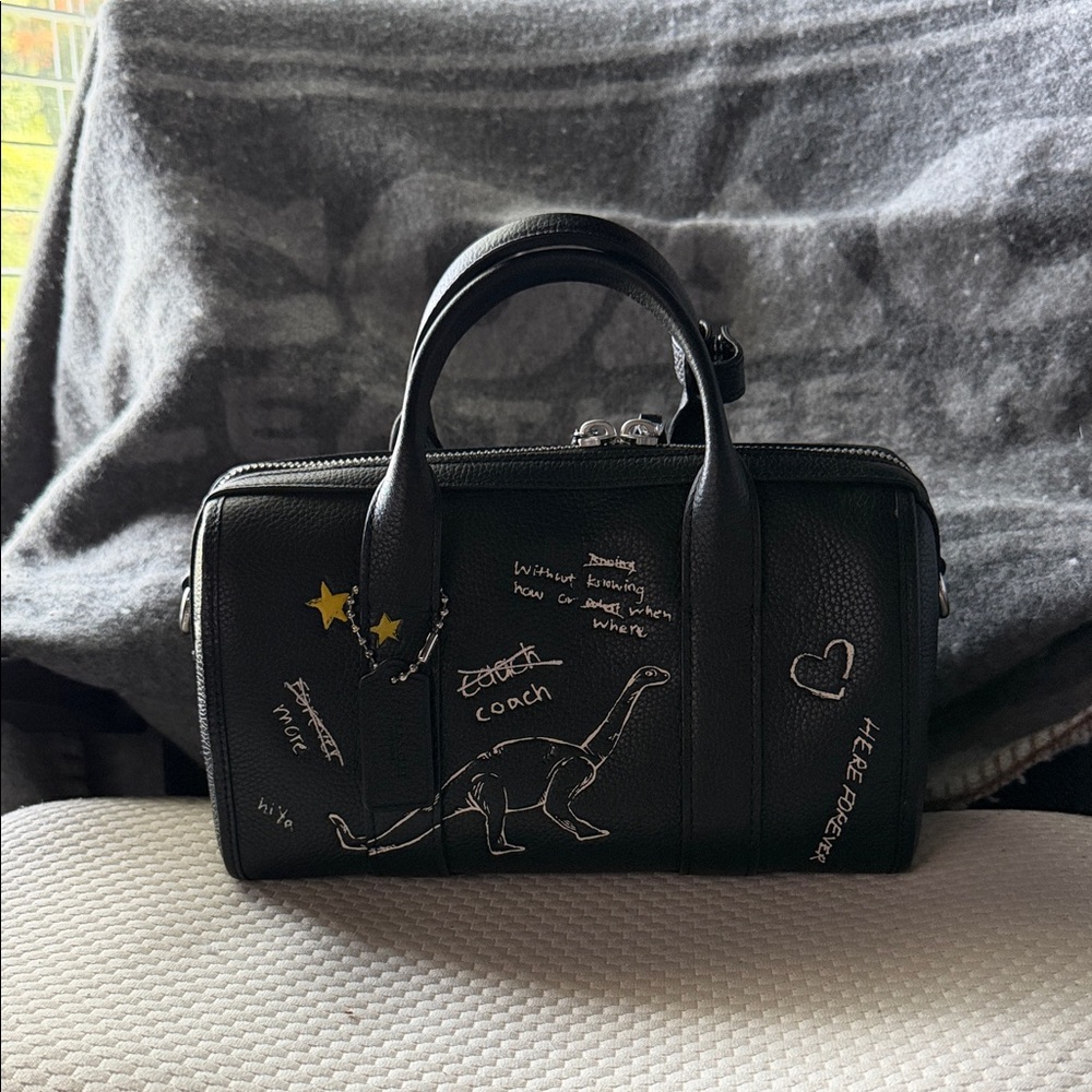 Coach Gotham Duffle Bag 24 with Sketch Print